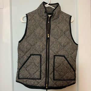 J Crew Herringbone Vest!